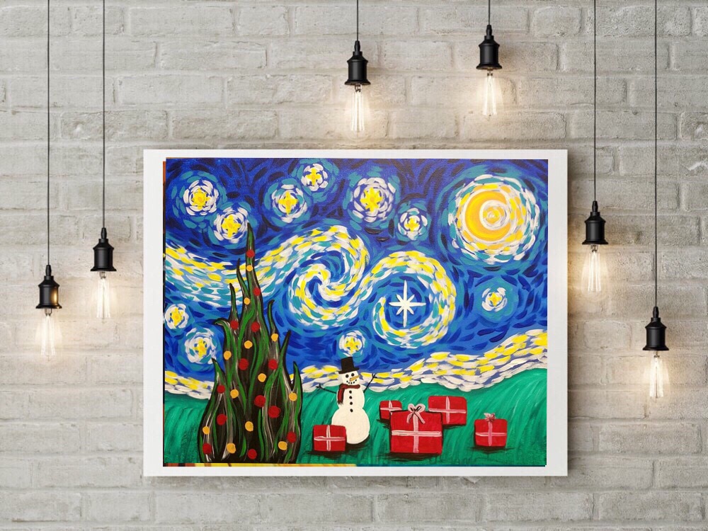 Van Gogh’s Starry Christmas